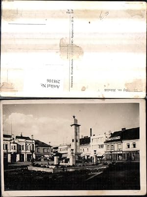 Bild des Verkufers fr 298106,Liptovsky Mikulas Liptau-Sankt-Nikolaus Platz Geschfte Denkmal zum Verkauf von Versandhandel Lehenbauer