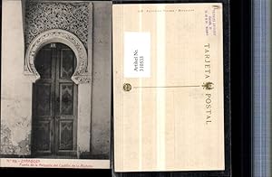 Image du vendeur pour 310533,Saragossa Zaragoza Puerta de la Mezquita del Castillo de la Aljaferia Portal mis en vente par Versandhandel Lehenbauer