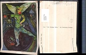 Seller image for 316397,Knstler AK Marc Chagall Der Gaukler Clown for sale by Versandhandel Lehenbauer