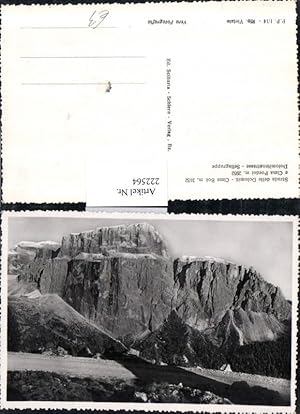 Bild des Verkufers fr 222564,Trentino Dolomitenstrae Sellagruppe b. Wolkenstein Bergkulisse zum Verkauf von Versandhandel Lehenbauer
