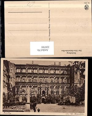 Bild des Verkufers fr 228705,Heidelberg Schloss Der Otto Heinrichs-Bau zum Verkauf von Versandhandel Lehenbauer
