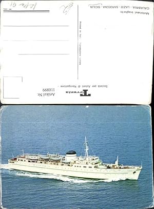 Bild des Verkufers fr 110899,Hochseeschiff Schiff Calabria Lazio Sardegna Sicilia Motonavi traghetto zum Verkauf von Versandhandel Lehenbauer
