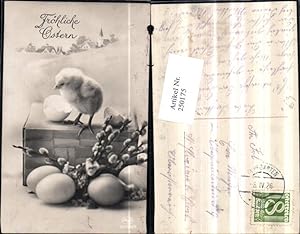 Bild des Verkäufers für 250175,Ostern Küken Eier zerbrochenes Ei Palmzweige Palmkätzchen zum Verkauf von Versandhandel Lehenbauer