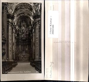 2006540,P. P. Benediktinerstift Stift Melk Innenansicht Hochaltar