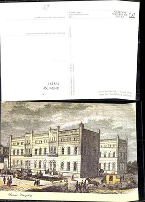 Bild des Verkufers fr 178171,Knstler Ak Postamt Knigsberg 1849 Post office Post Postwesen zum Verkauf von Versandhandel Lehenbauer