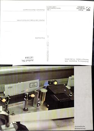 Bild des Verkufers fr 187384,Briefverteilung Wiesbaden 1978 Post Postwesen Technik zum Verkauf von Versandhandel Lehenbauer
