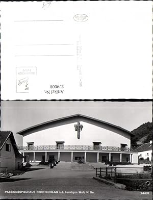 Bild des Verkufers fr 279008,Kirchschlag in d. Buckligen Welt Passionsspielhaus zum Verkauf von Versandhandel Lehenbauer