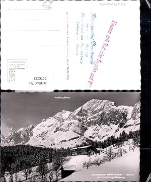 Bild des Verkufers fr 270235,Alpengasthof Bergheimat am Hochknig b. Mhlbach Bergkulisse Winterbild zum Verkauf von Versandhandel Lehenbauer