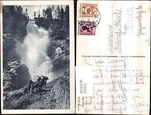 Bild des Verkufers fr 270312,Oberer Krimmler Wasserfall b. Krimml Steinbcke zum Verkauf von Versandhandel Lehenbauer