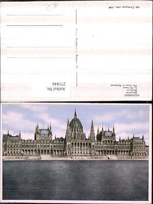 Bild des Verkufers fr 271846,Ungarn Budapest Orszaghaz Parlament Gebude zum Verkauf von Versandhandel Lehenbauer