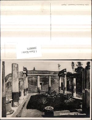 Bild des Verkufers fr 2008071,Pompei Pompeji Casa di diomede Haus Ruine Sulen zum Verkauf von Versandhandel Lehenbauer
