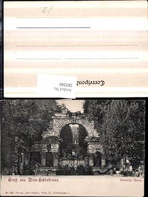 Bild des Verkufers fr 285280,Wien Hietzing Schnbrunn Rmische Ruine pub Josef Popper 262 zum Verkauf von Versandhandel Lehenbauer