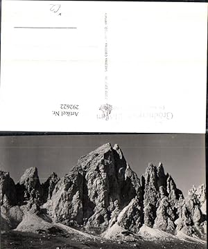 Bild des Verkufers fr 292622,Trentino Bolzano Il Gruppo di Cir Bergkulisse b. Wolkenstein in Grden zum Verkauf von Versandhandel Lehenbauer