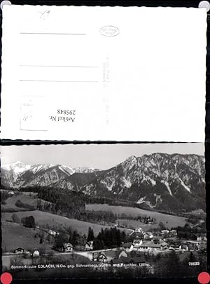 Bild des Verkufers fr 295848,Edlach Totale geg. Schneeberg u. Feuchter Bergkulisse zum Verkauf von Versandhandel Lehenbauer