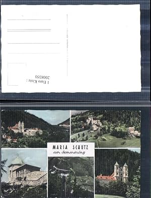 Bild des Verkufers fr 2008350,Maria Schutz am Semmering Totale Kirche Sessellift Kapelle Mehrbildkarte zum Verkauf von Versandhandel Lehenbauer