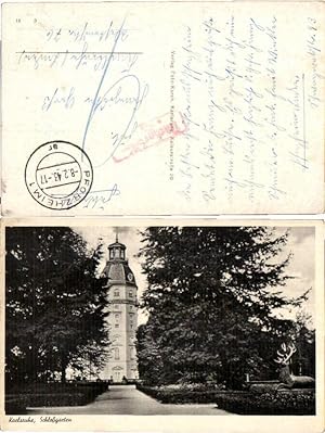 Bild des Verkufers fr 51241,Karlsruhe Schlossgarten Partie 1943 Feldpost zum Verkauf von Versandhandel Lehenbauer