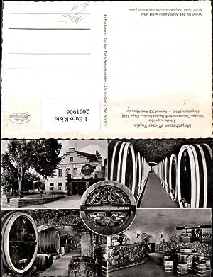 2001906,Mayschosser Winzer-Verein Hausansicht Fässer Wein Keller Mehrbildkarte