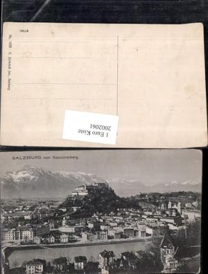 Bild des Verkufers fr 2002061,Salzburg Totale vom Kapuzinerberg zum Verkauf von Versandhandel Lehenbauer