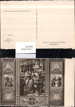Bild des Verkufers fr 2002357,Wislicenus Gemlde Krnung Heinrichs II in Rom zum Verkauf von Versandhandel Lehenbauer