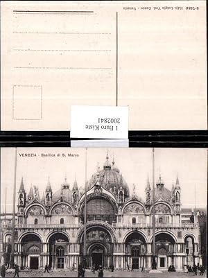 Bild des Verkufers fr 2002841,Venezia Venedig Basilica di San Marco Markusdom zum Verkauf von Versandhandel Lehenbauer
