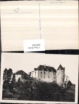 Bild des Verkufers fr 2003569,Chateau du Gruyeres Schloss Burg Greyerz Kt Freiburg zum Verkauf von Versandhandel Lehenbauer