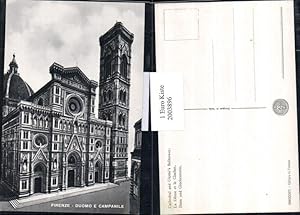 Imagen del vendedor de 2003896,Firenze Florenz Duomo e Campanile Kirche a la venta por Versandhandel Lehenbauer