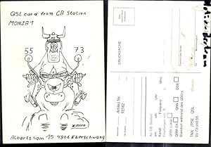 Seller image for 92382,QSL CB Karte Albertsham Eberschwang Monza 1 sign Zappa for sale by Versandhandel Lehenbauer