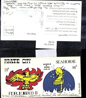 Bild des Verkufers fr 93740,QSL CB Karte Westville Ashton Nr. Helston Cornwall England Pirate City Seahors Firebird II zum Verkauf von Versandhandel Lehenbauer