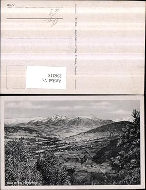 Image du vendeur pour 236218,Blick in d. Vorderwald b. Lingenau pub J. Bader 108 mis en vente par Versandhandel Lehenbauer