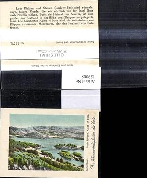 Bild des Verkufers fr 129008,Reklame Olleschau Grobritannien u. Irland 1173 Loch Ridden Kyles of Bute zum Verkauf von Versandhandel Lehenbauer