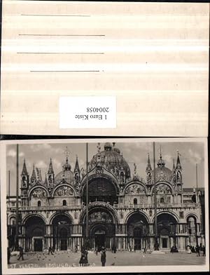 Bild des Verkufers fr 2004058,Venezia Venedig Basilica S. Marco Markuskirche zum Verkauf von Versandhandel Lehenbauer