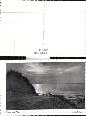 2004571,Insel Sylt Düne u. Meer Partie