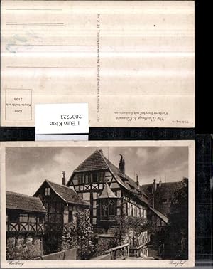 Bild des Verkufers fr 2005223,Thringen Wartburg b. Eisenach Vorderer Burghof m. Lutherhaus zum Verkauf von Versandhandel Lehenbauer