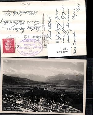 Bild des Verkufers fr 238110,Salzburg Totale m. Tennengebirge Pass Lueg u. Hagengebirge zum Verkauf von Versandhandel Lehenbauer