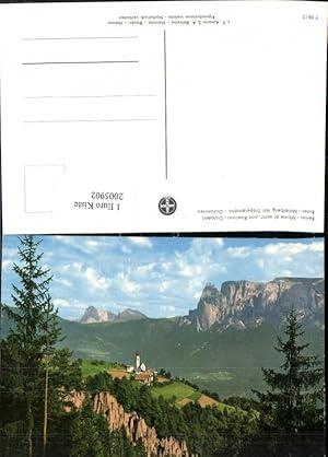 Bild des Verkufers fr 2005902,Dolomiten Ritten Renon Mittelberg m. Erdpyramiden zum Verkauf von Versandhandel Lehenbauer