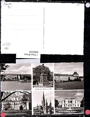 2006230,Bonn a.Rhein Bundeshaus Beethoven-Denkmal Universität Münster Bundeskanzleramt Mehrbildkarte
