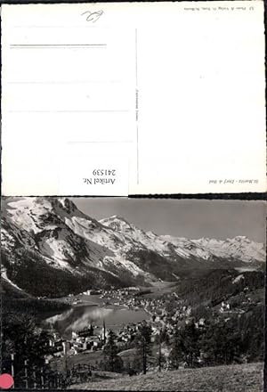 Bild des Verkufers fr 241539,St. Moritz-Dorf Totale u. Bad Kt Graubnden zum Verkauf von Versandhandel Lehenbauer