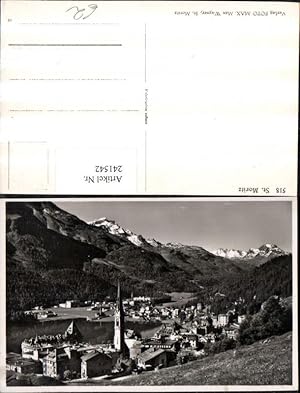 Bild des Verkufers fr 241542,St. Moritz Totale Kt Graubnden zum Verkauf von Versandhandel Lehenbauer