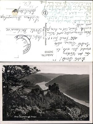 Bild des Verkufers fr 242910,Burg Aggstein an d. Donau in d. Wachau Feldpost nach Arbeitslager Liebau im Riesengebirge zum Verkauf von Versandhandel Lehenbauer