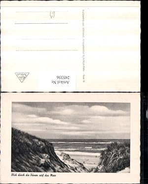 Bild des Verkäufers für 245356,Blick durch d. Dünen auf das Meer Partie zum Verkauf von Versandhandel Lehenbauer