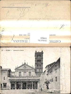 Seller image for 154024,Roma Chiesa di S. Cecilia Kirche for sale by Versandhandel Lehenbauer