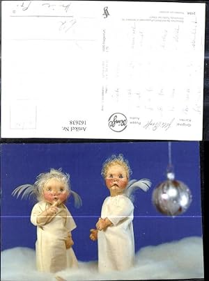 Bild des Verkufers fr 162638,Kinder Spielzeug Zwei Engel Puppen Weihnachtskugel i. Hintergrund pub Elli Riehls 2156 zum Verkauf von Versandhandel Lehenbauer