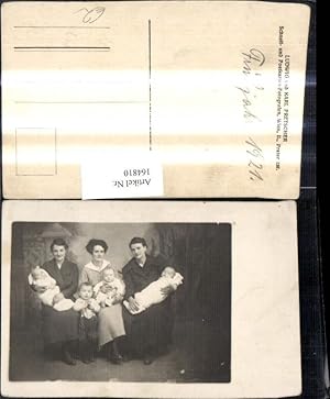 Bild des Verkufers fr 164810,Foto Ak Drei Frauen m. Kinder 1921 zum Verkauf von Versandhandel Lehenbauer