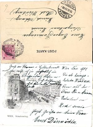 Image du vendeur pour 52177,Wien Schottenring 1900 mis en vente par Versandhandel Lehenbauer