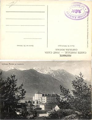 Bild des Verkufers fr 54081,Schloss Amras bei Innsbruck zum Verkauf von Versandhandel Lehenbauer