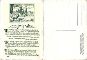 Image du vendeur pour 57642,Rennsteig Lied AK Herbert Roth Karl Mller mis en vente par Versandhandel Lehenbauer