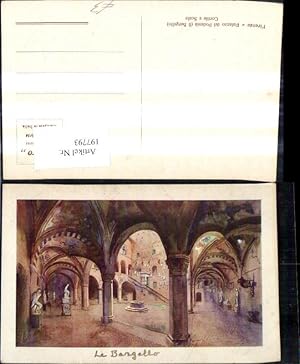 Imagen del vendedor de 197793,Toscana Firenze Florenz Palazzo del Podesta Il Bargello Cortile e Scala a la venta por Versandhandel Lehenbauer