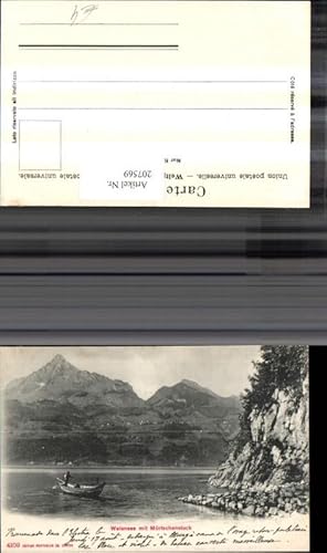 Bild des Verkufers fr 207569,Walensee See m. Mrtschenstock Kt Glarus zum Verkauf von Versandhandel Lehenbauer