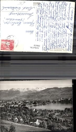 Bild des Verkufers fr 208670,Jona Rapperswil Totale m. Wggitalerberge Kt St Gallen zum Verkauf von Versandhandel Lehenbauer