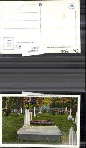 Image du vendeur pour 190994,New York Cooperstown James Fenimore Cooper Grave mis en vente par Versandhandel Lehenbauer